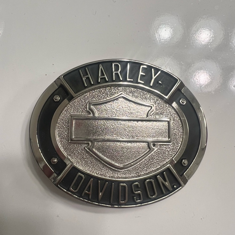Harley-Davidson Silver Belt Buckle